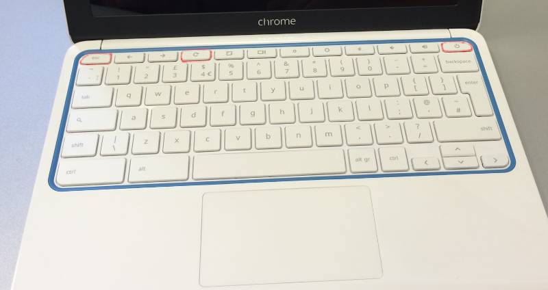 Chromebook Keyboard Spring Chromebook Stuck on Chrome Screen? Do This to Unfreeze It