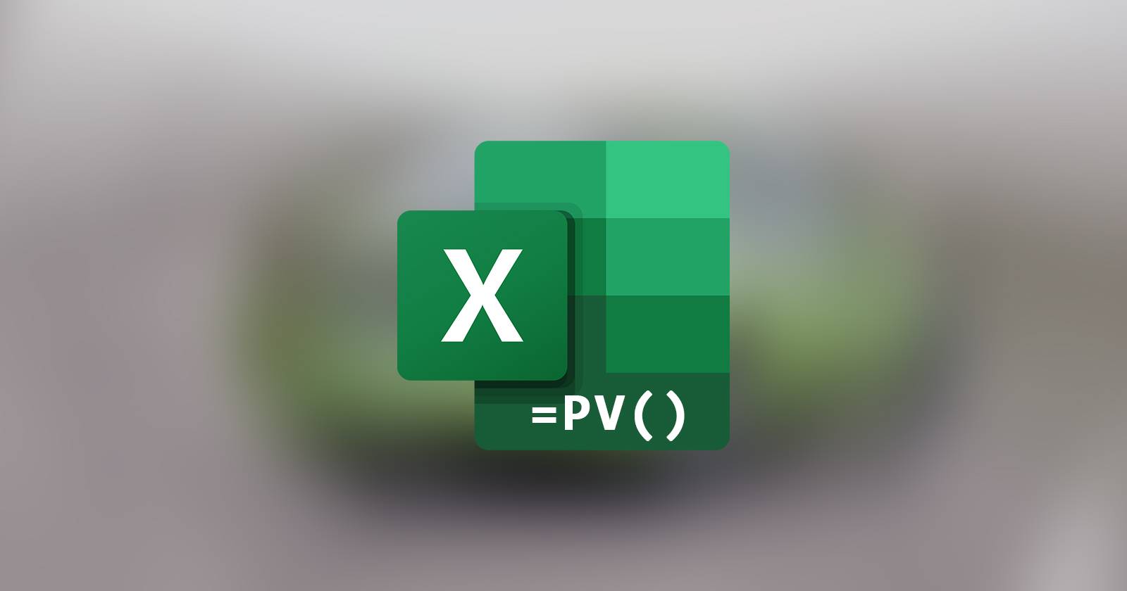 How to Use the PV Function in Excel to Calculate the Present Value of ...