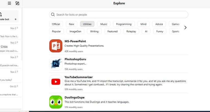 Explore Bot How to Use Quora's Poe to Access AI Chatbots and LLMs