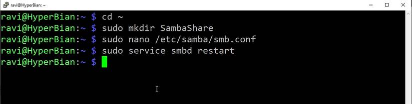 restart samba service for the changes to take effect