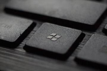 The Windows logo keyboard key