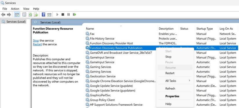 How to Fix the “Network Discovery Is Turned Off” Error on Windows