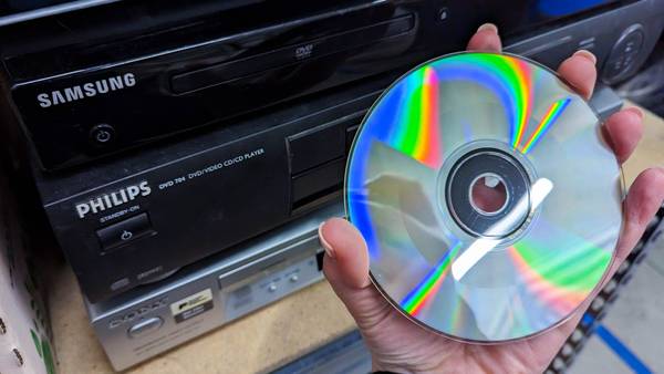 Video CD Player in a thrift store