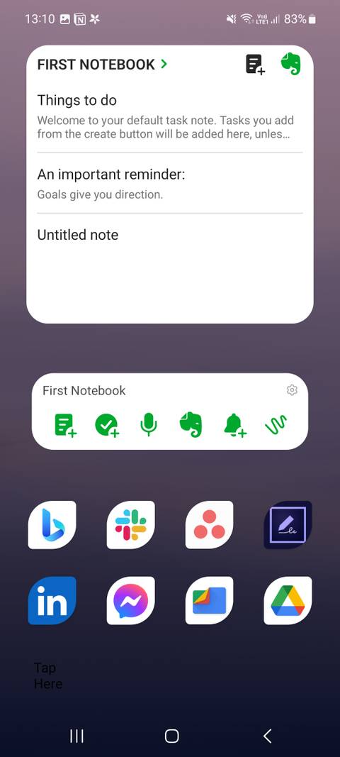 Note Beside Screen 7 Android Apps to Write Notes Directly on the Home Screen