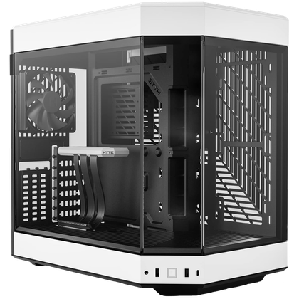 hyte y60 with a three panel panoramic view