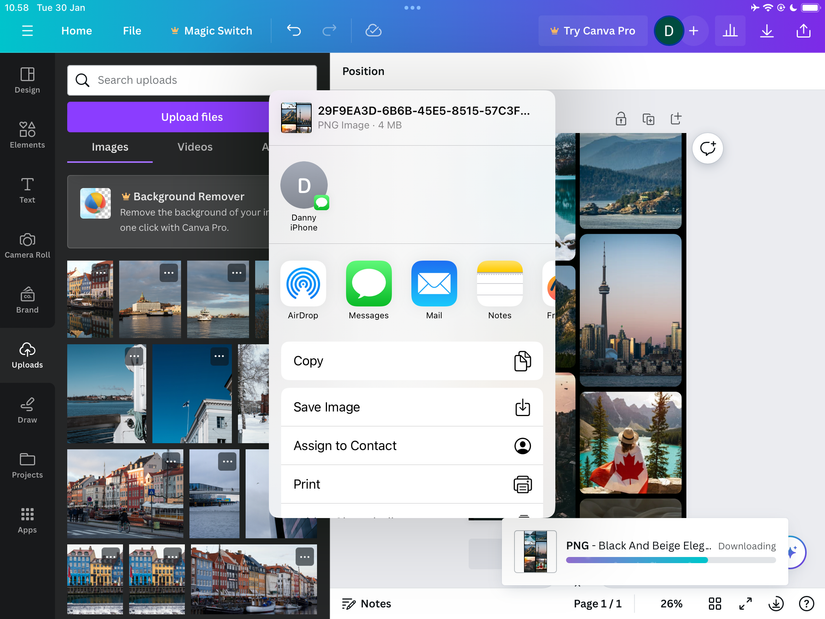 How to Create a Photo Collage in Canva