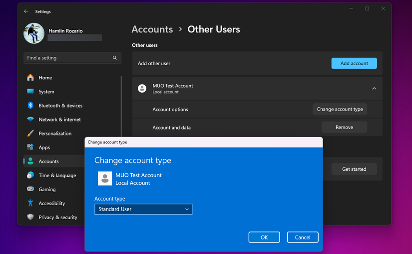 How to Change Administrator/Standard Account Type on Windows (4 Ways)