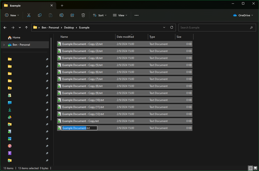 Windows File Highlight How to Rename Multiple Files in Windows