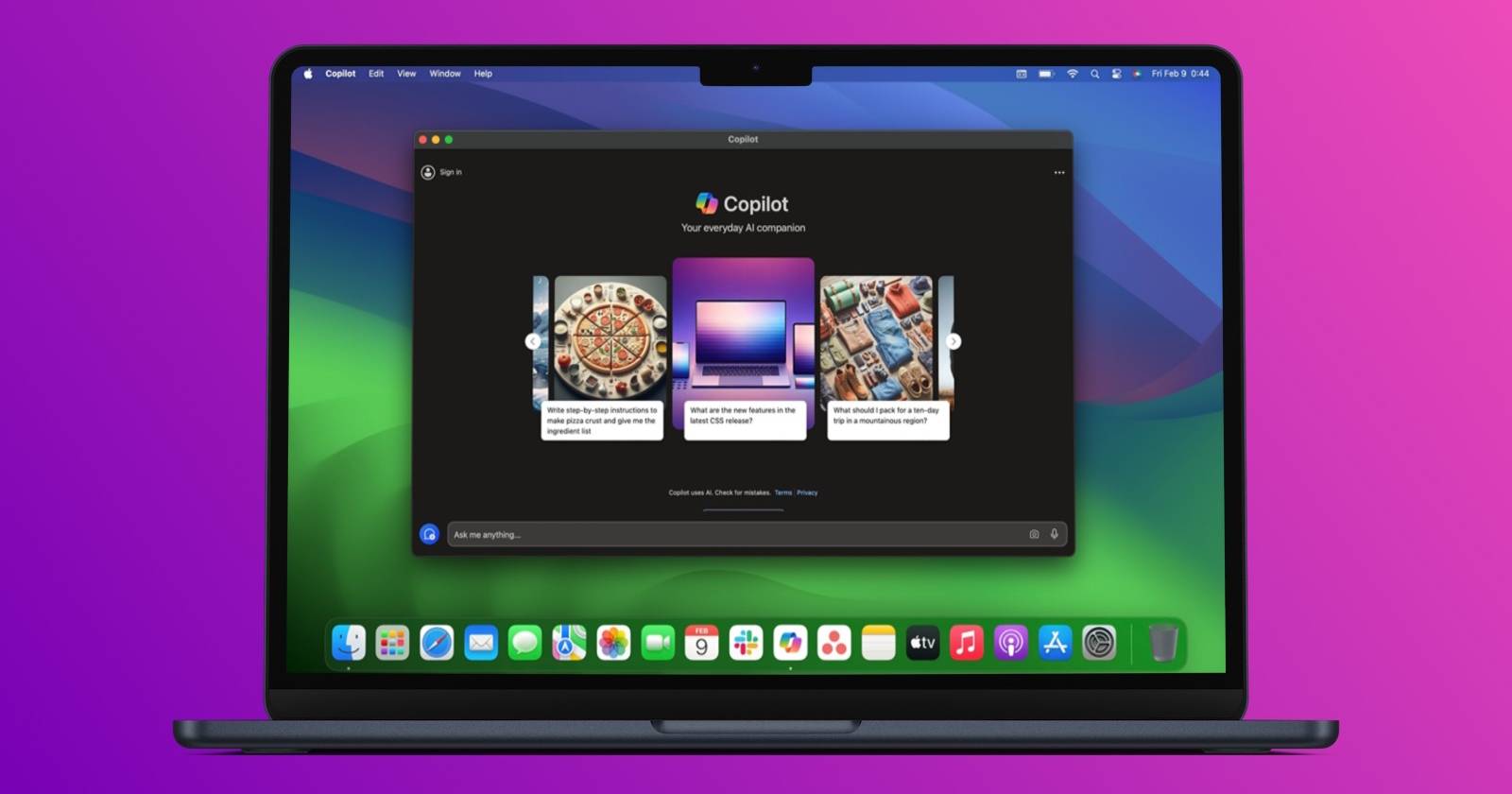 How to Install and Use Microsoft Copilot on Your Mac