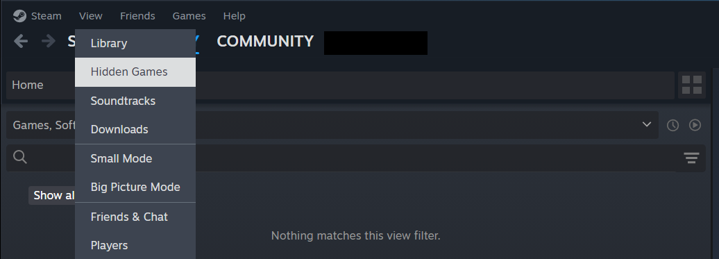You Can Now Properly Hide Steam Games By Marking Them As Private Hidden Games Folder On Steam 