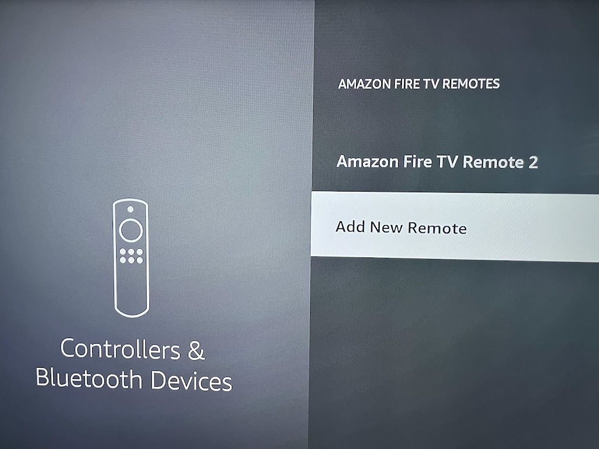 Select Add New Remote from the menu