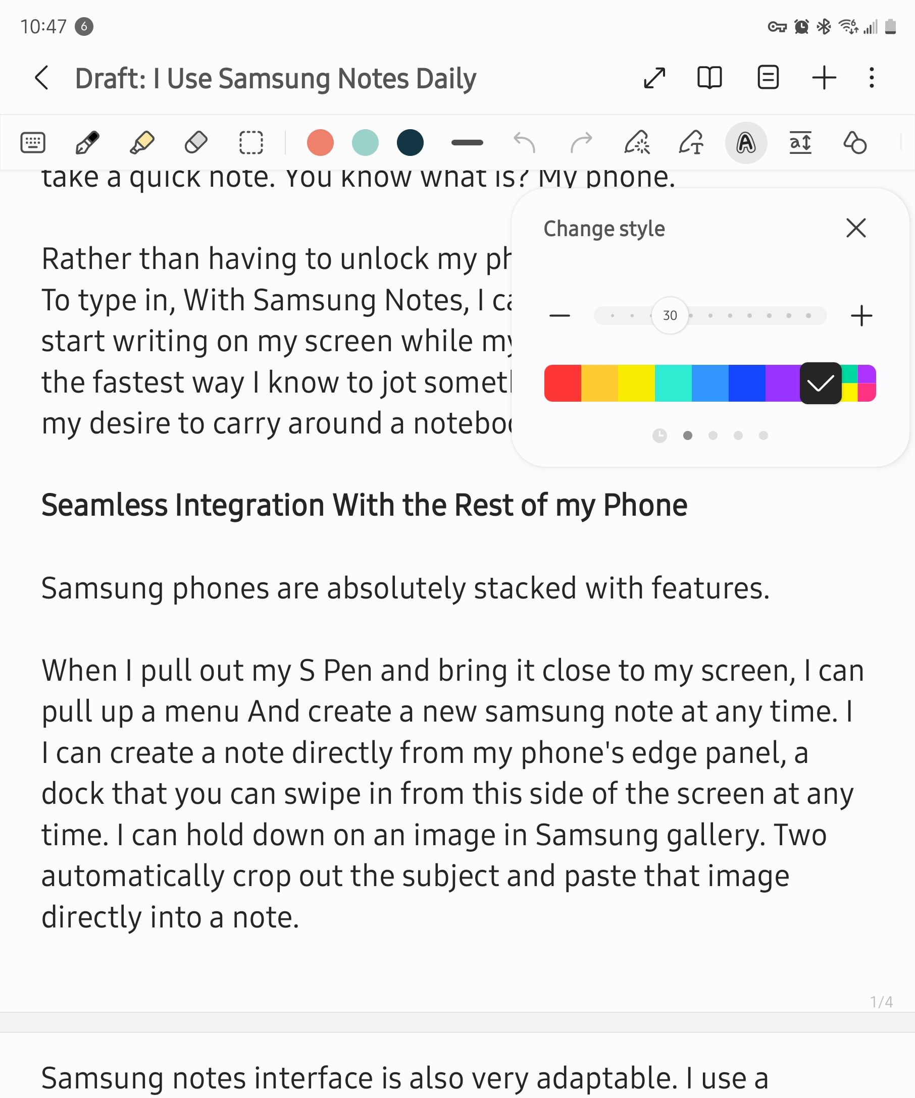 I Use Samsung Notes Daily: Here's What Makes It Such a Good App