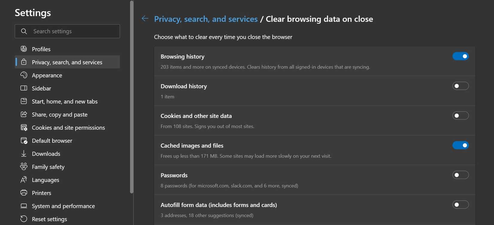 How to Clear Cache and Browsing Data on Microsoft Edge