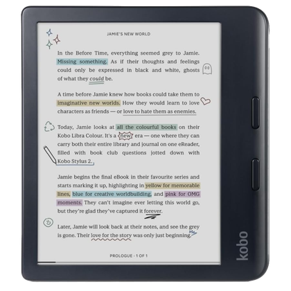 Kobo Libra Colour Review: Perfect for Annotating in Color