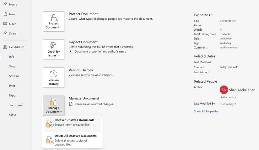 How to Recover Unsaved Word Documents on Windows and Mac