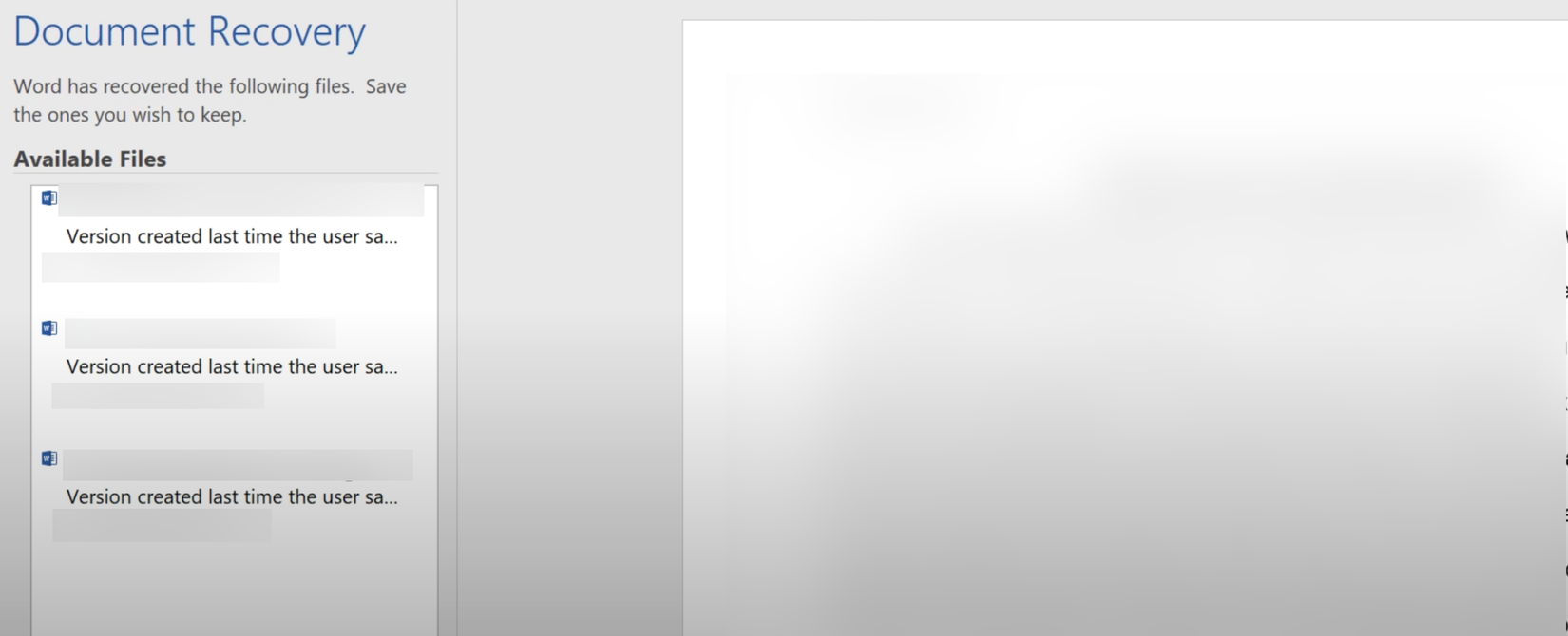 How to Recover Unsaved Word Documents on Windows and Mac