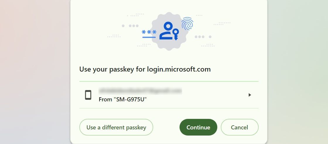 How to Set Up a Passkey on Your Microsoft Account