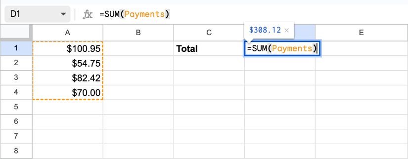 Named Ranges Are the Most Useful Underrated Google Sheets Feature