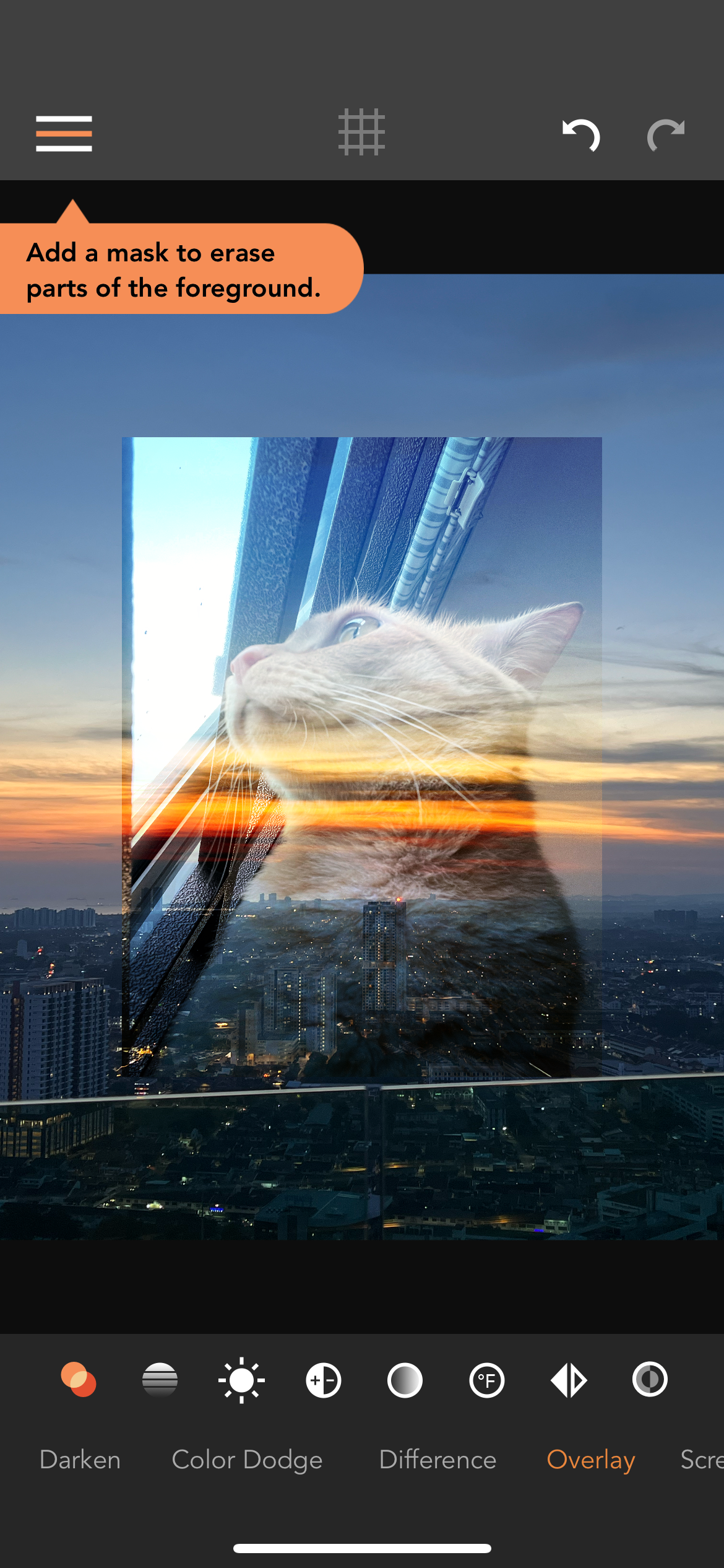 How to Overlay and Combine Two Images on iPhone