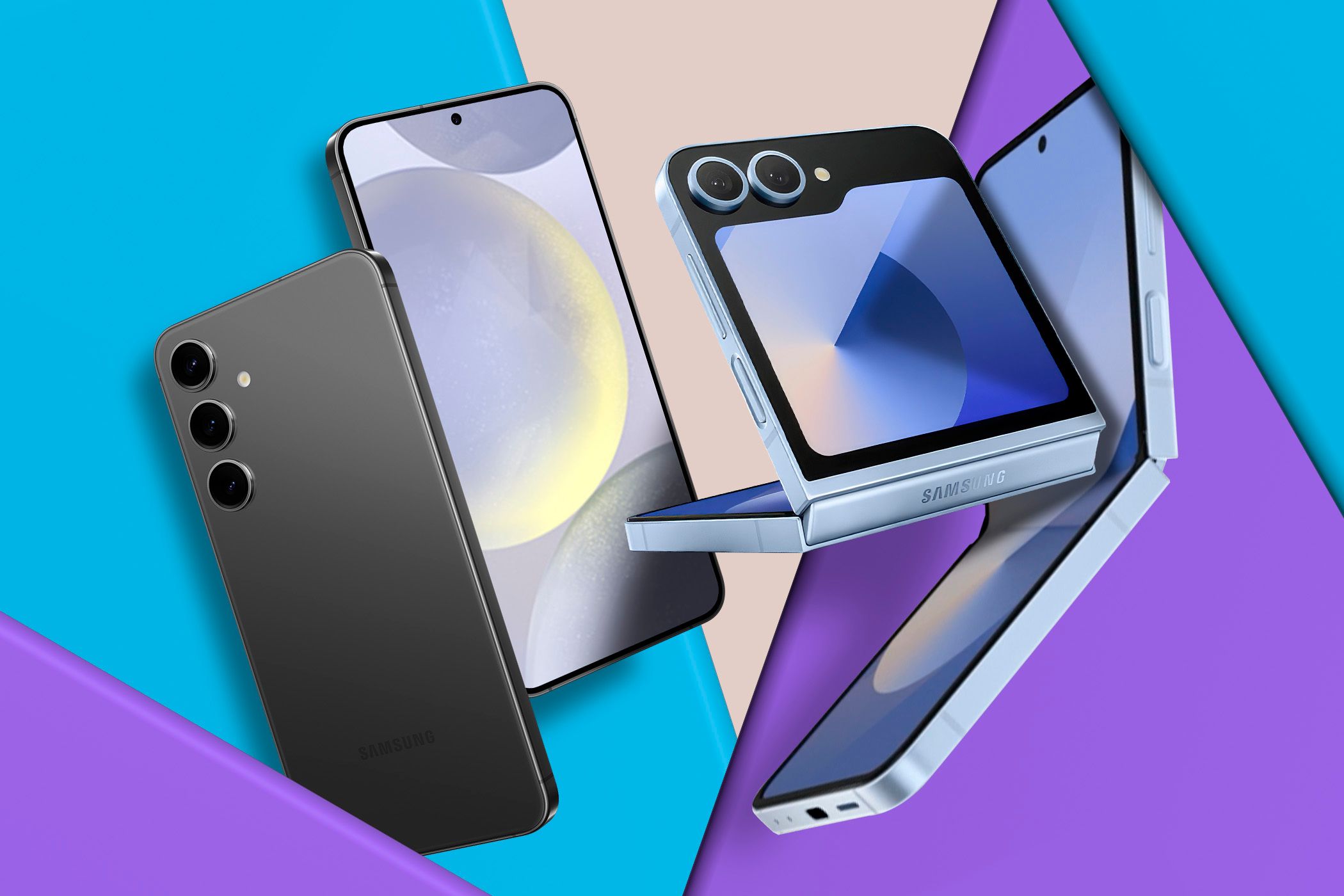 Samsung Galaxy Z Flip 6 vs. Galaxy S24: Is 2024 the Year of the