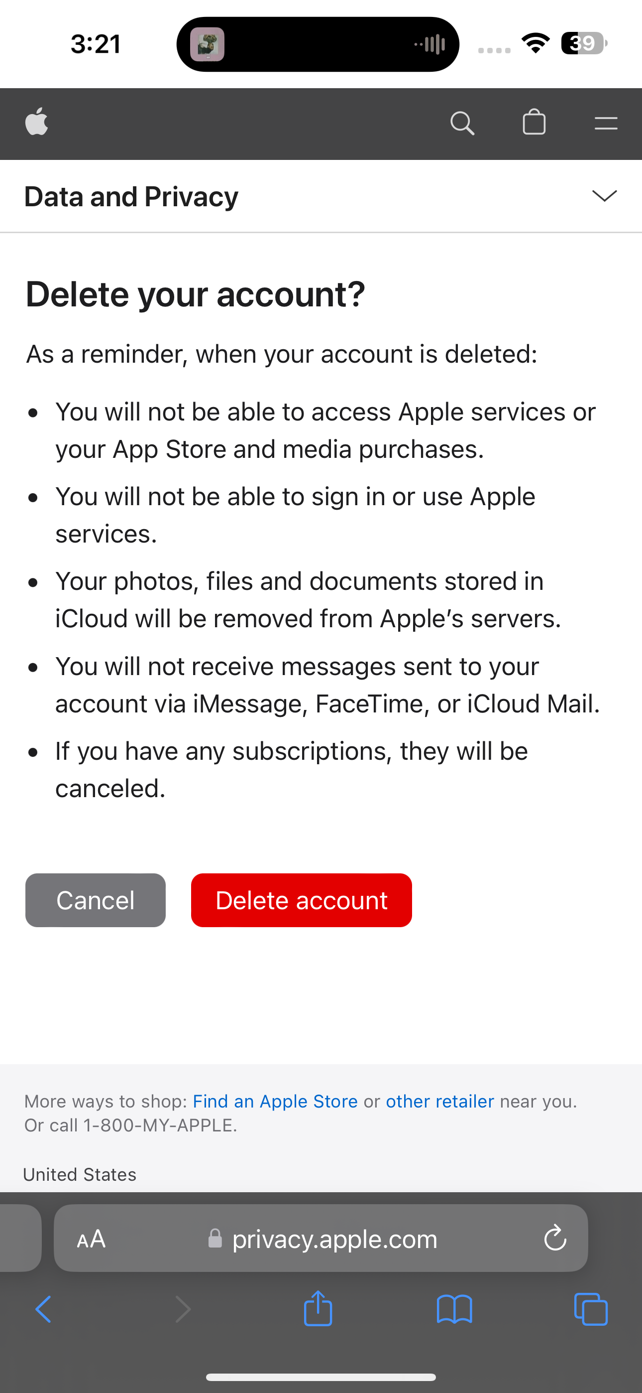 How to Safely Delete or Deactivate Your Apple Account
