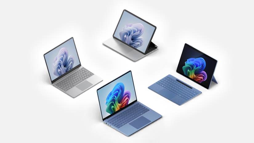 microsoft copilot plus surface laptop and surface pro