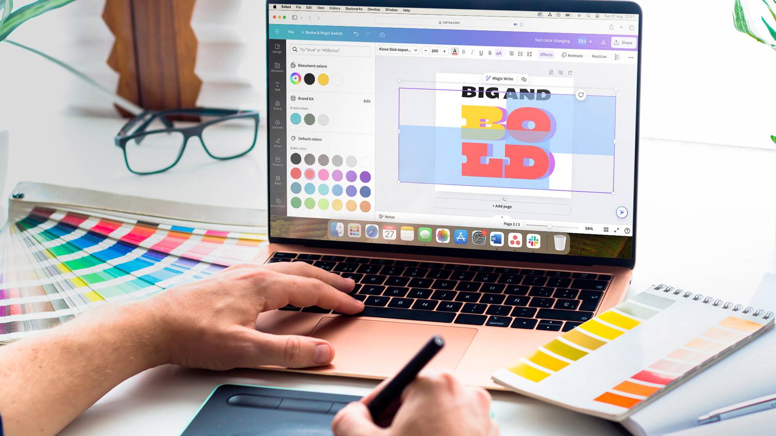 How to Use Canva to Change the Color of an Image, Graphic Element, or Text