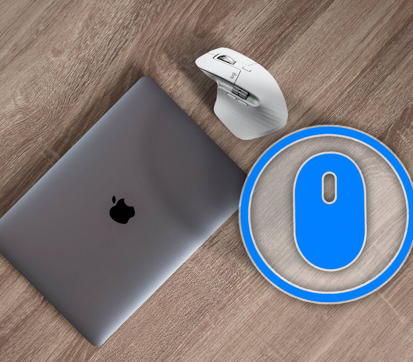 MacBook Pro 13 In With Magic Mouse