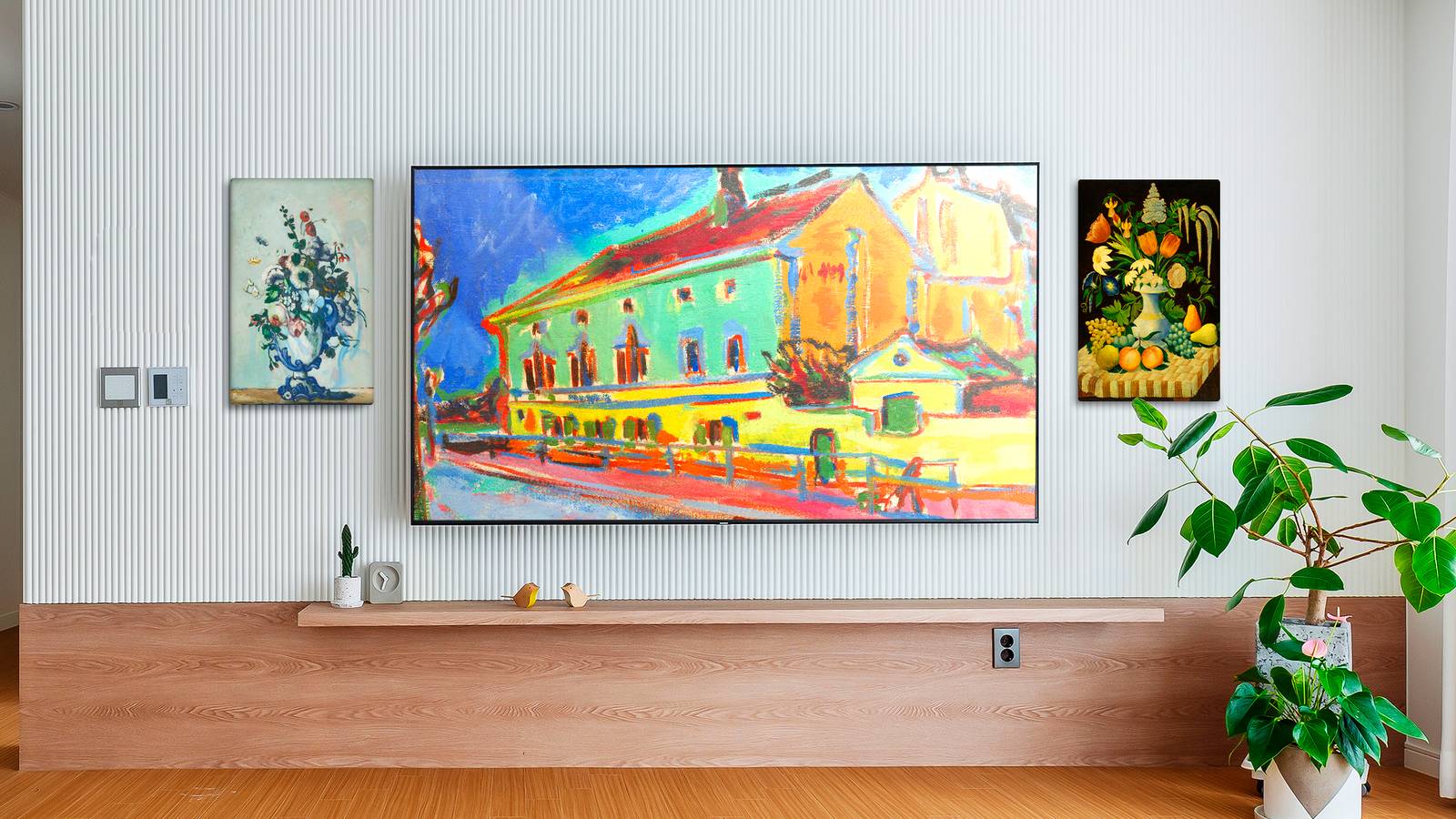 Your Smart TV Can Beautify the Room by Displaying Artwork