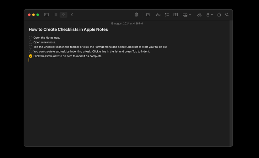 Notes App Check List You Can Create the Best To-Do List With Apps You're Already Using