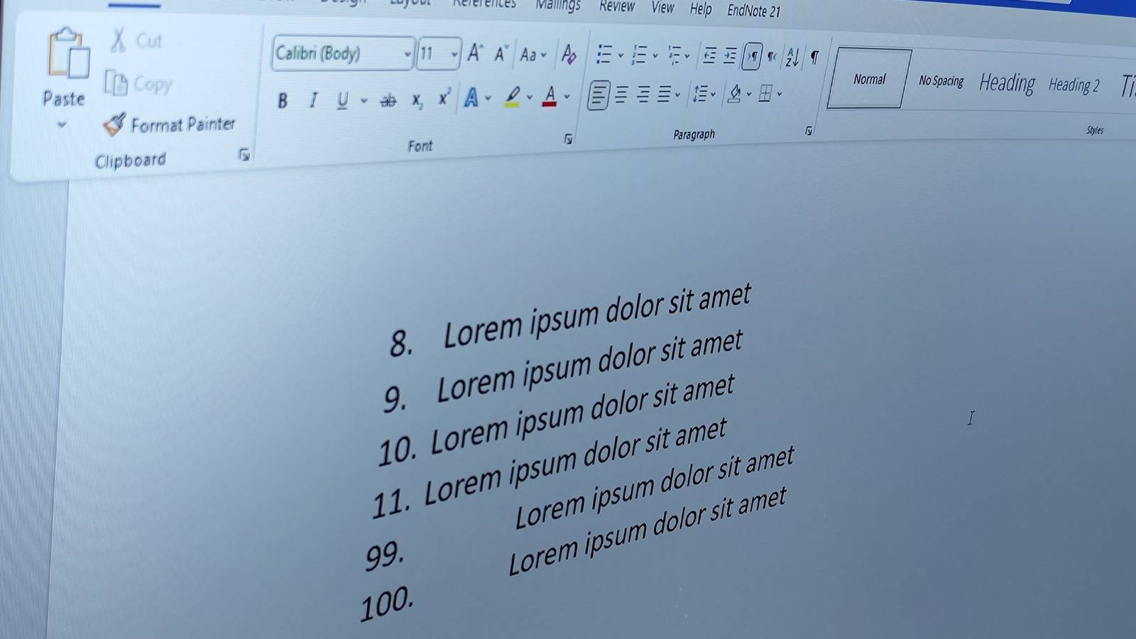 Word Format Problems Word's Numbered Lists Have an Annoying Formatting Problem—Here's the Fix