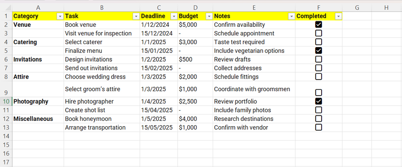 My 5 Favorite Ways to Use Excel's Checkbox Feature