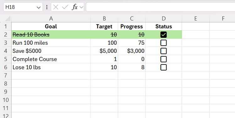 My 5 Favorite Ways to Use Excel's Checkbox Feature