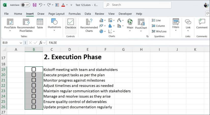 Create Dynamic Checkboxes In Excel Make Your Excel Sheets Interactive With Checkboxes