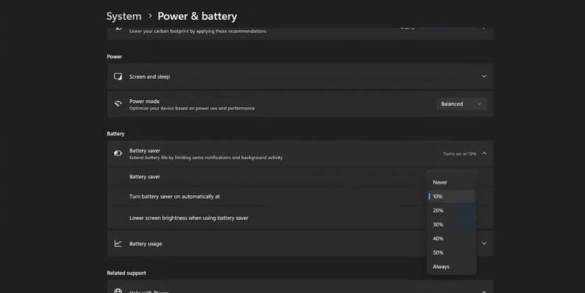 I Changed These 10 Windows 11 Settings to Maximize My Laptop's Battery Life