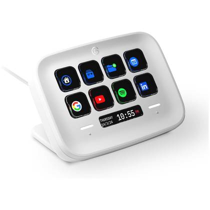 Stream Deck Neo fondo en blanco