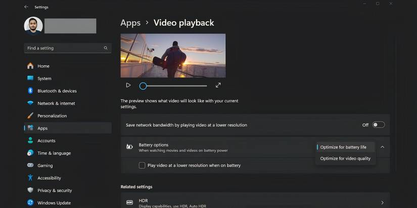 Playback Settings I Changed These 10 Windows 11 Settings to Maximize My Laptop's Battery Life