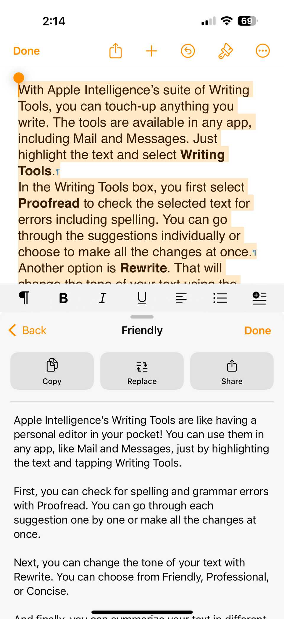 Rewriting Ios iOS 18.1 Brings Apple Intelligence to Your iPhone—but Only These 7 Features