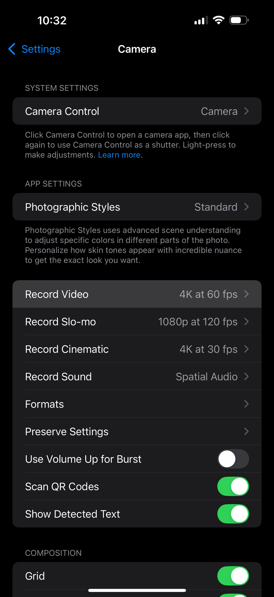 Camera Settings Menu You Should Change This Setting to Shoot 4K/120FPS Videos on the iPhone ...