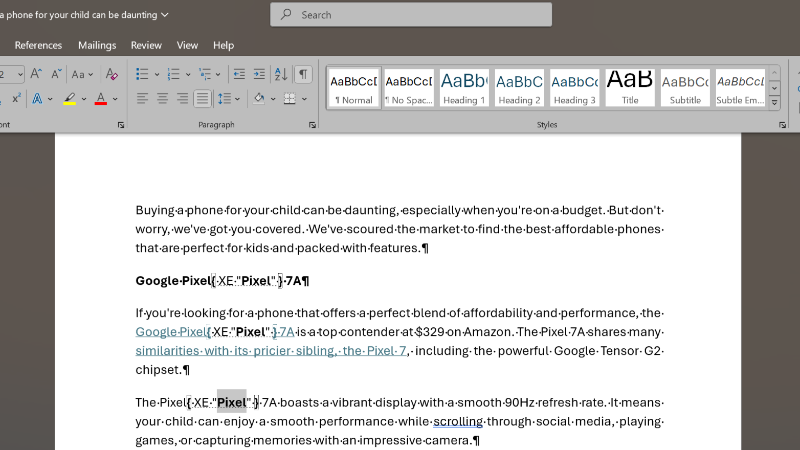 How Indexes Can Make Any Word Document Manageable