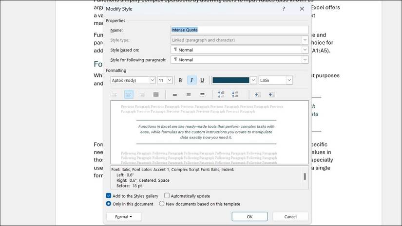 Use Styles in Microsoft Word to Format Your Documents Consistently