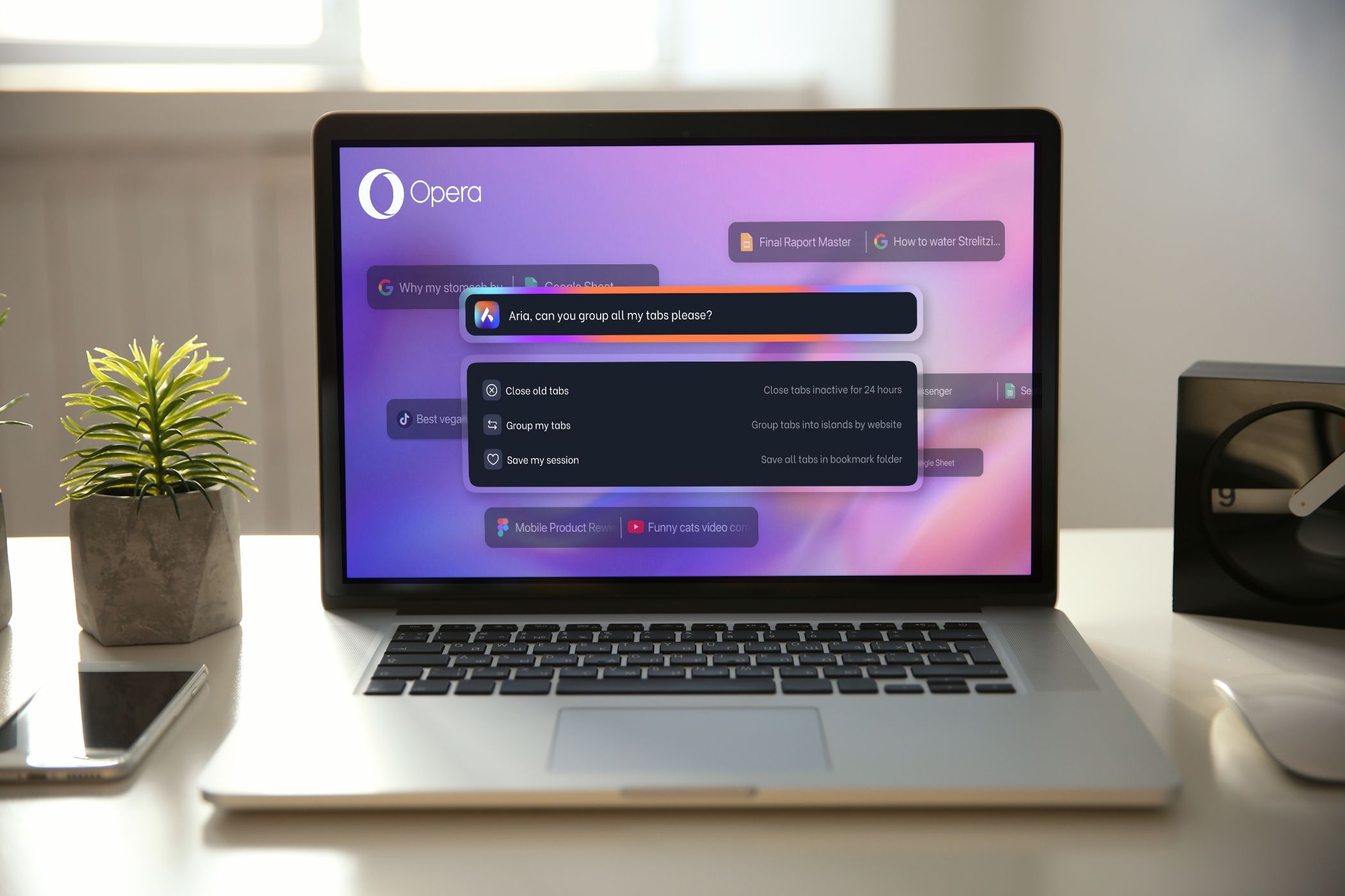 Opera's Tab Commands Are One of the Most Unique Ways to Manage