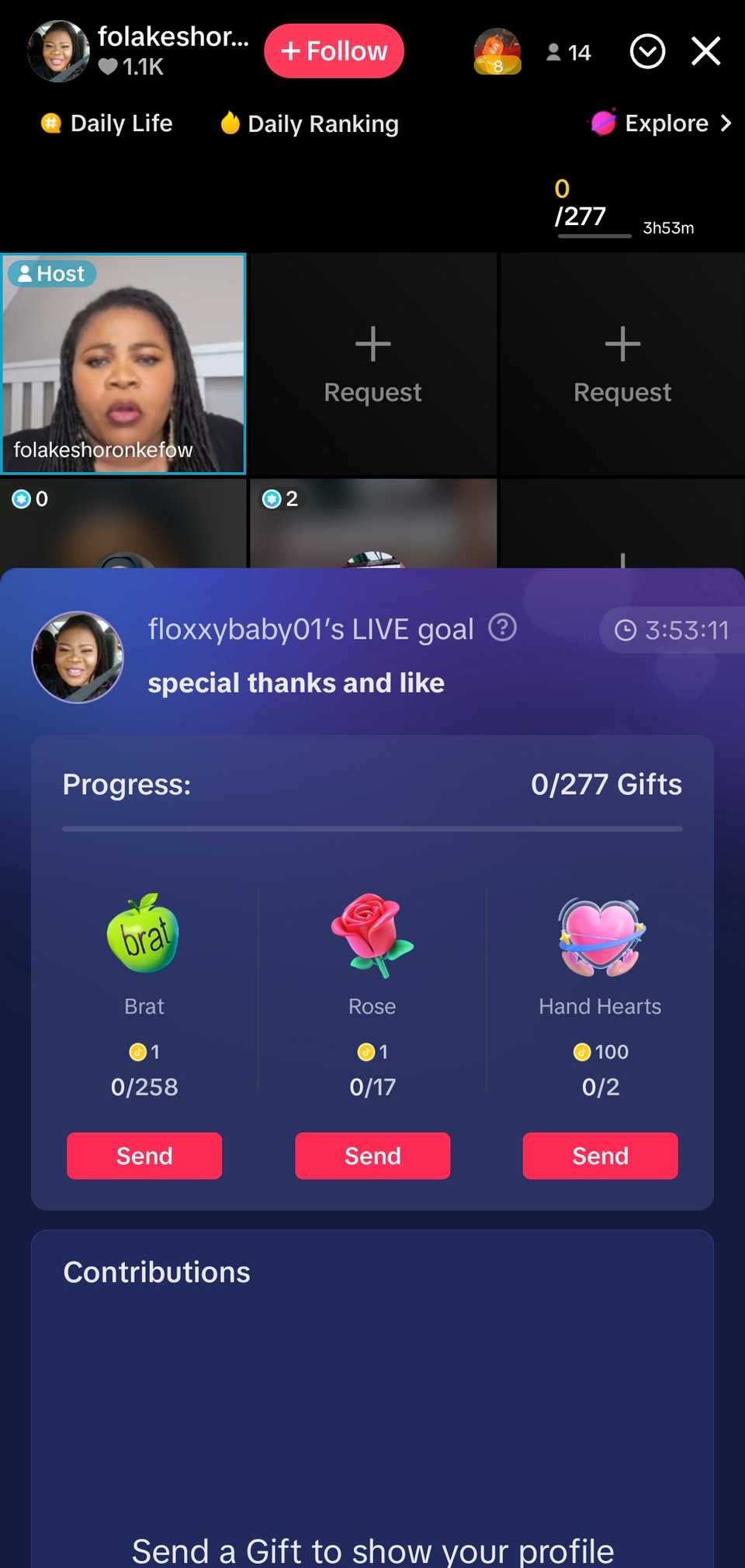 tiktok virtual gift