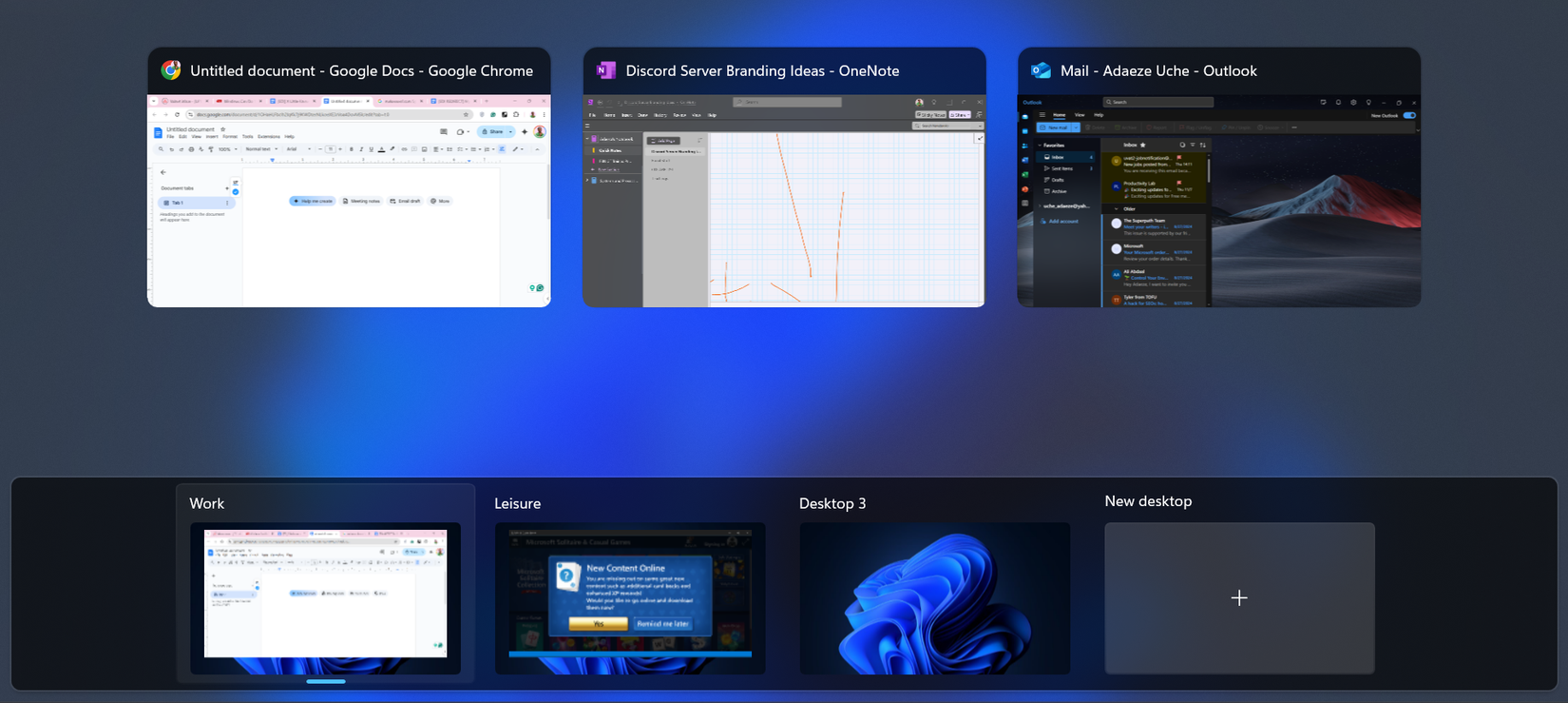 Desktop Windows Overview 7 Little-Known Windows Features to Save Time