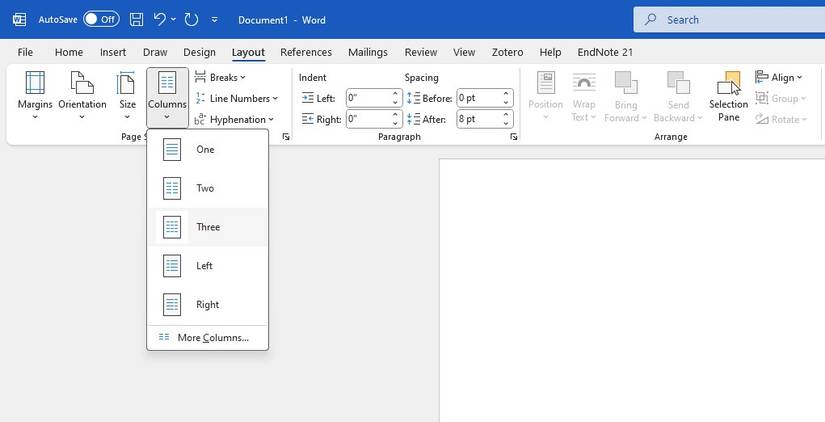 Layout Text Column Design Professional Reports With Multi-Column Word Layouts