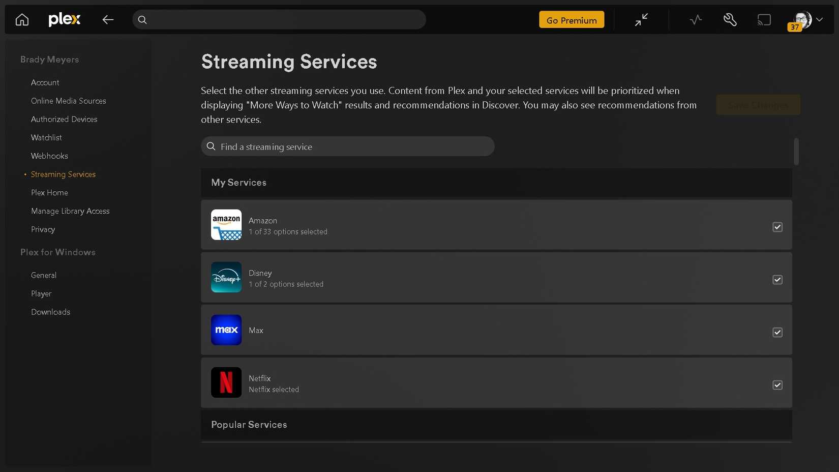 How to Use Plex as a Hub for Your Streaming Services