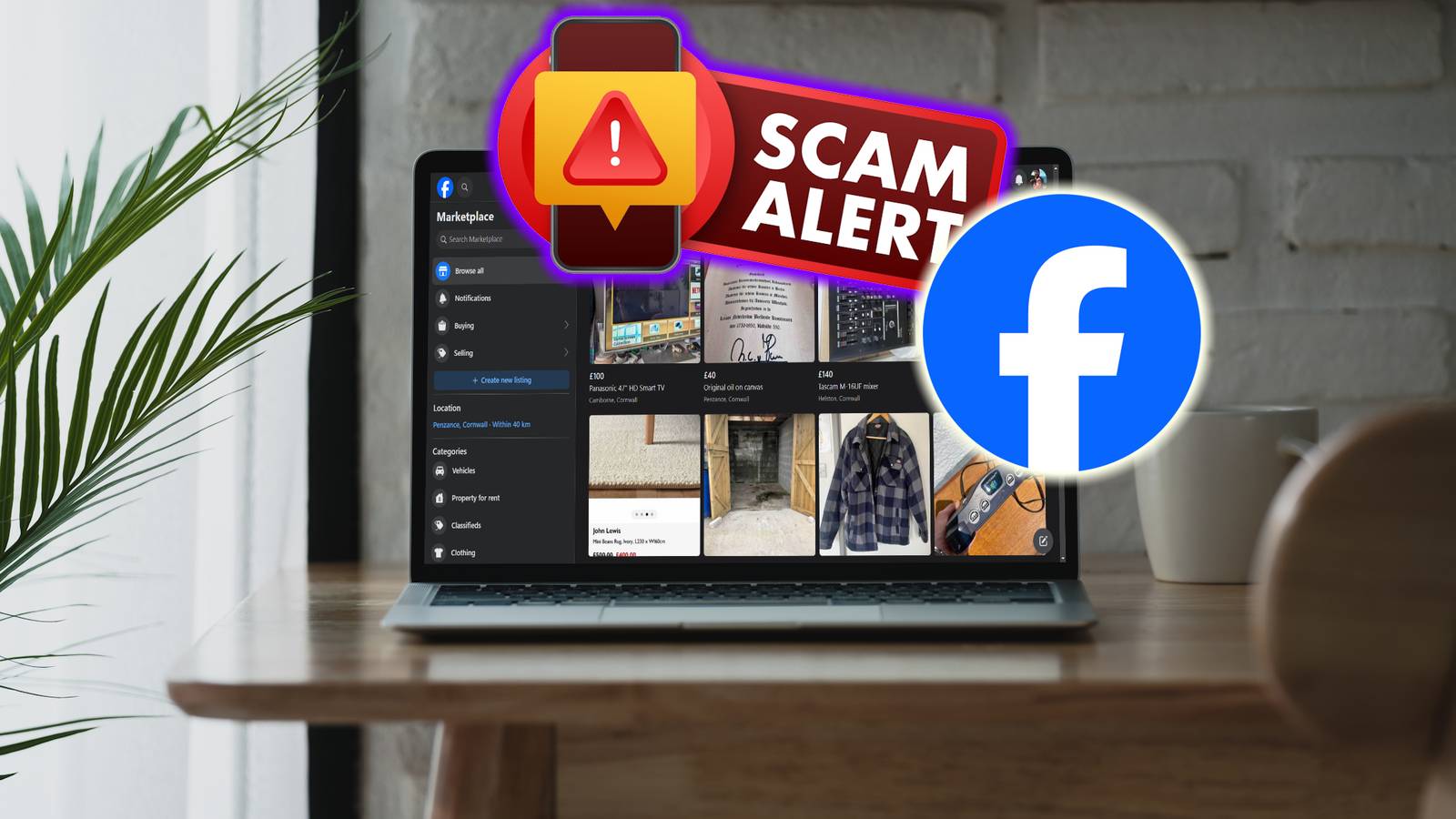 Facebook Marketplace Is Crawling With Scams, but There Are 6 Ways to