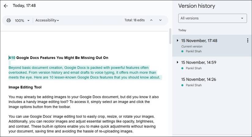 10 Google Docs Features You Might Be Missing Out On