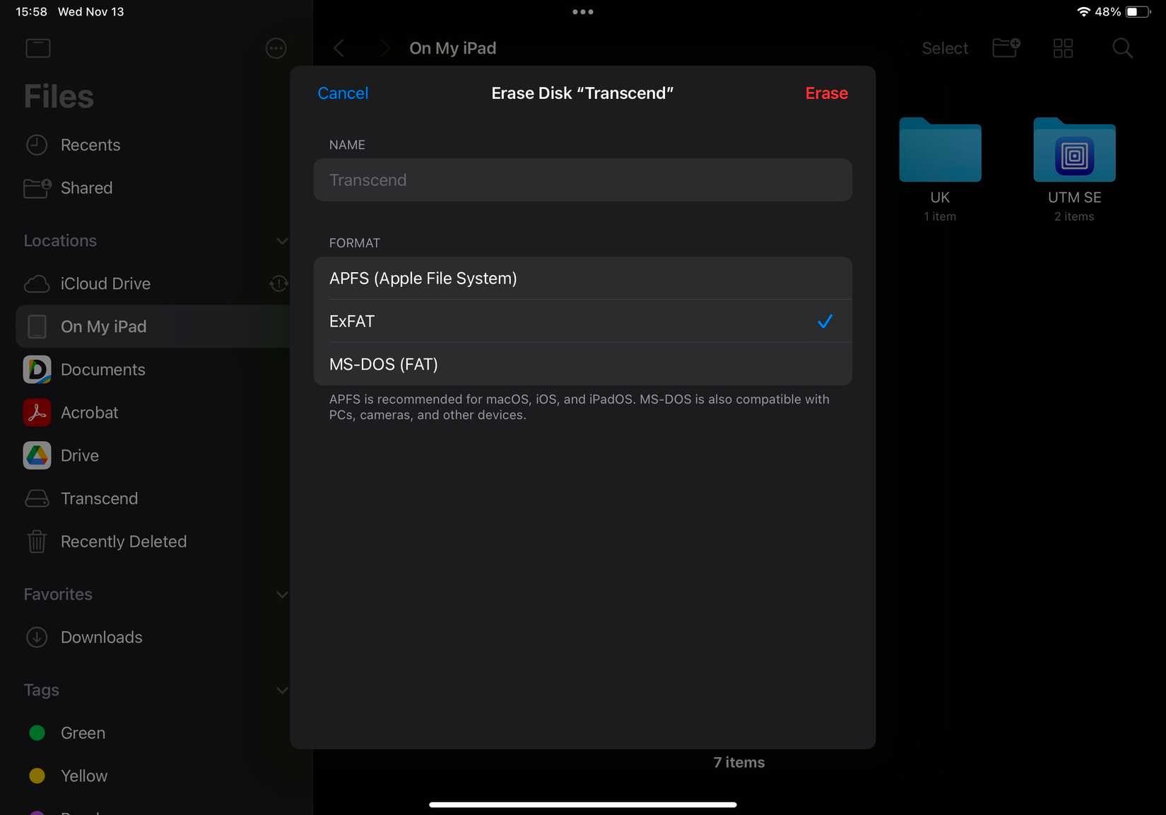 You Can Erase and Format External Drives on Your iPhone and iPad: Here ...