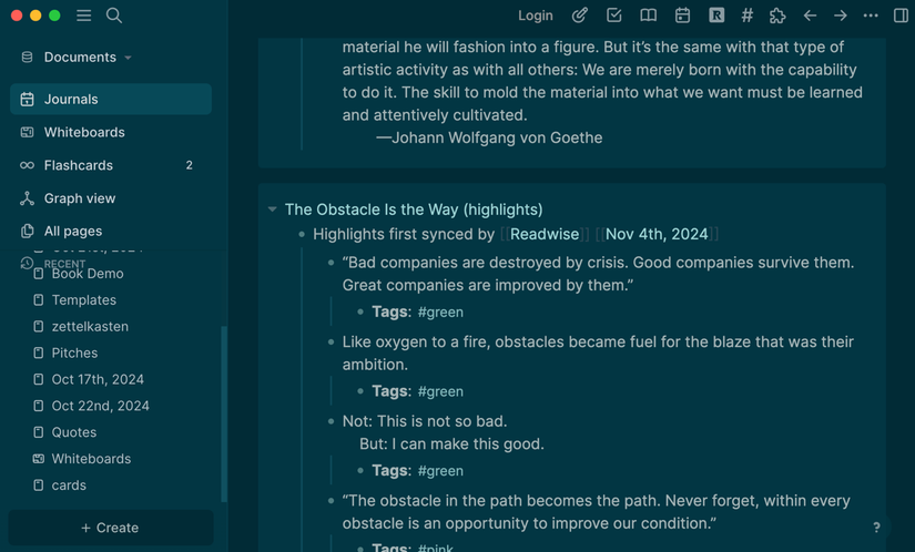 Logseq Notebook I Use This Tool to Take and Organize Notes From Books and PDFs